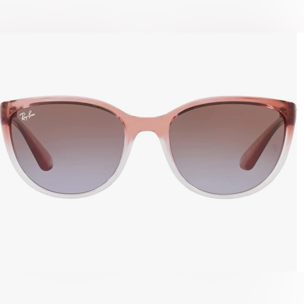Ray-Ban 59mm Cat Eye Sunglasses Light Brown/Gradient Violet RB 4167